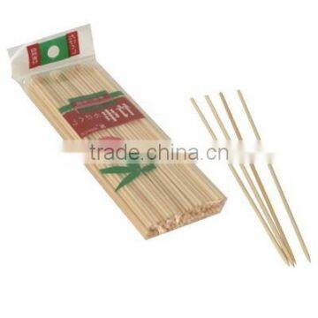 alibaba china 250mm bbq bamboo skewer with custom logo