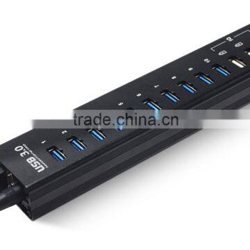 High quality usb 3.0 hub 10 ports and 3 ports smart charging usb hub