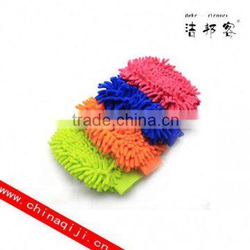 2014 hot sell chenille mitt with embroider