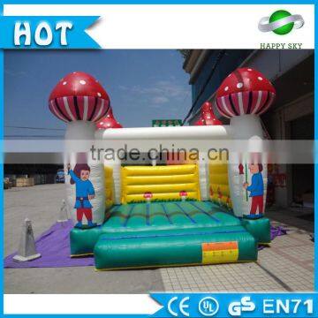 0.55mm PVC Tarpaulin Miniature Castle Indoor Mini Bouncy Castle,crocodile Mini Bouncer,spacewalk for Sale photo-4