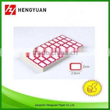 Support OEM Good Color Rendering Sticker Paper Roll