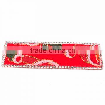 Christmas design Hair clip accessories,Headwear decoration with hot fix glue