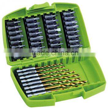 40PC screwdriver bits and drill bits set