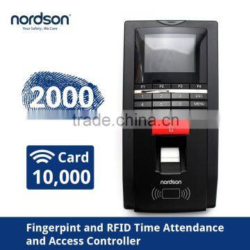 F16 Finger print time attendence access control Shenzhen Nordson