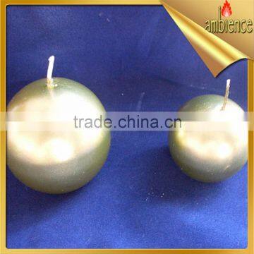 Ball Shaped Candle Praffin Wax Religious White Candle Home Decoractio Gift photo-2