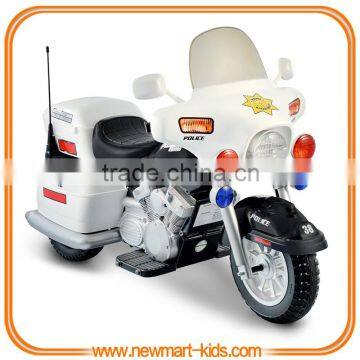 Ride on Kids Police Motorcycle Electric Motorbike 12V Battery Operated Toy Bike