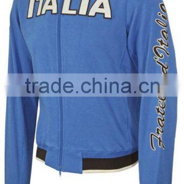Promotional New Design Mens Zipper Jacket Sweatshirt Without Hood photo-5