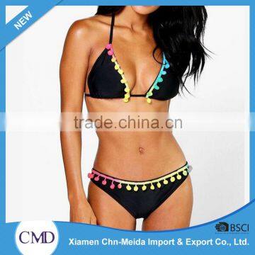 CUSTOMIZED DESIGN BIKINI WITH SMALL COLOR BALL