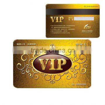 VIP souvenir card guest gold card company card