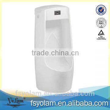 Bathroom floor mounted inductive flush ceramic urinal