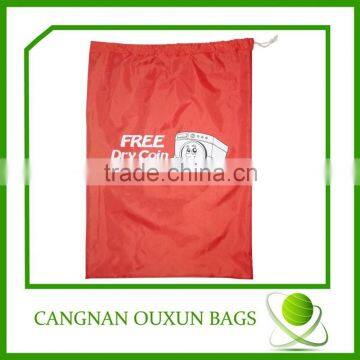 Polyester drawstring wholesale laundry bags