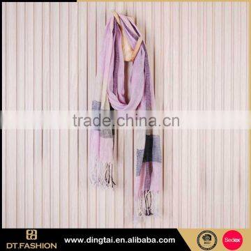 Nice look European style linen scarf and shawl 2016