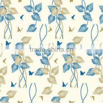 embroidery design tablecloth with golden / silver dots ZD-3645V