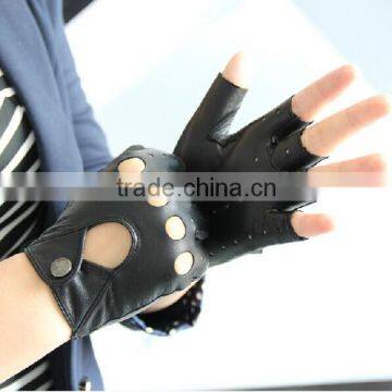 ZF0488 fashional Car Driving women's leather glove