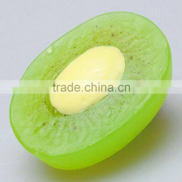 Kiwi Fruit Shaped Handmade Skin Care Solid Form Cheap Bath Soap