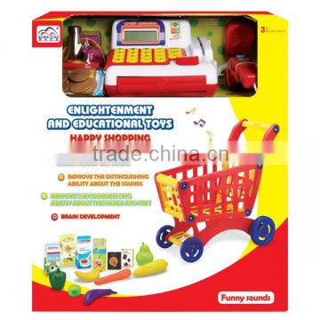 New toys from China ! Cash register with shopping cart