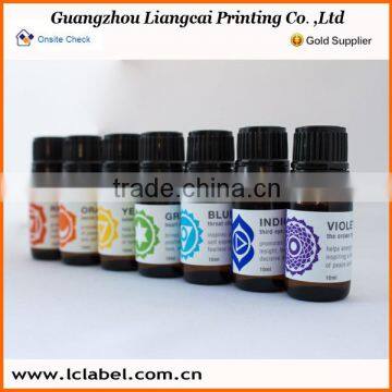 Glossy lamination label paper sticker paper essential oil stickers