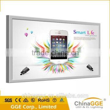 Gaint size fabric outdoor backlit advertising billboard with silk signboard