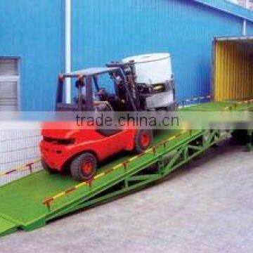 unload container ramp