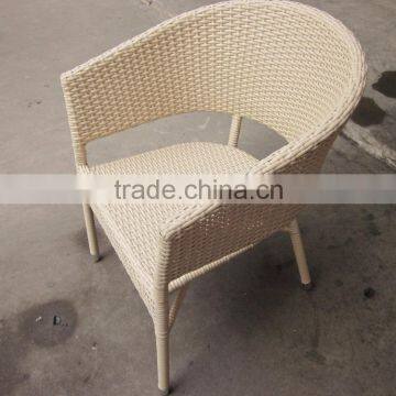 Outdoor Furniture Good Quality Leisure Handmade Rattan Wicker Stacking Garden Chair YC103 photo-4