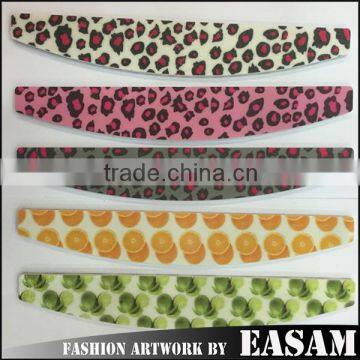 Easam hot nail file 100/180,designed like sunshine nail file