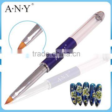 ANY Nail Art Beauty Care Nail Clay Sculpture Nylon 3D Acrylic Nail Brush