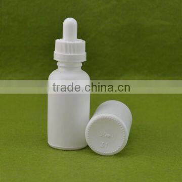5ml 10ml 15ml glass bottles White glass dropper bottle with childproof cap