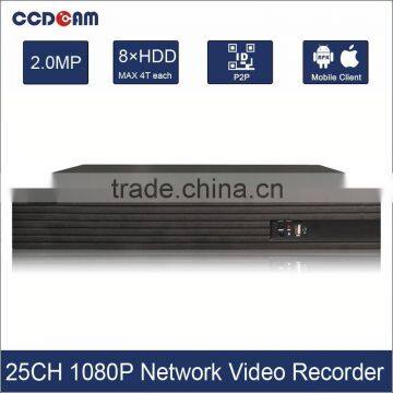 25CH NVR h 264 network digital video recorder reset password cheap nvr