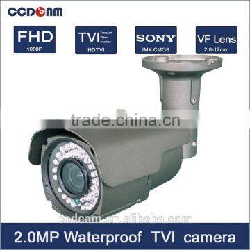 1080P HD TVI Camera Digital Surveillance Megapixel 2.8-12mm Varifocal Lens IR Night Vision Full HD CCTV Camera System