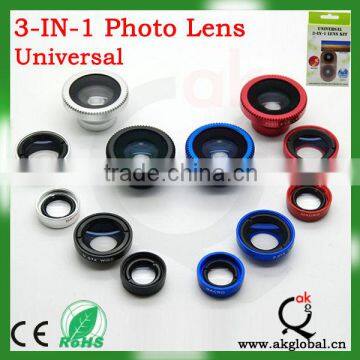 fisheye lens 3 in 1 lens 0.67x wide angle lens for samsung galaxy note3