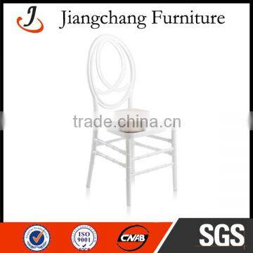 2014 New Design Clear Crystal Plastic Phoenix Chair JC-Z05