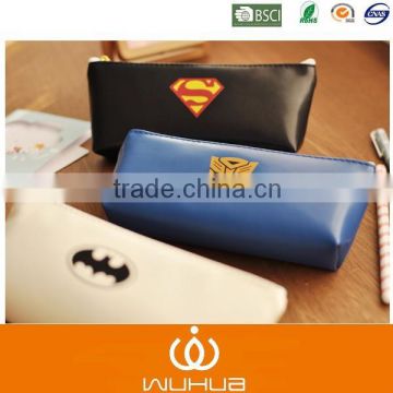 2015 cheap pencil case bat print pen case