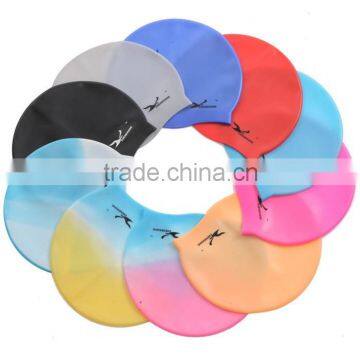 Funny custom logo silicone swimming cap,High quality Soft silicon swimming cap,Hot Selling Silicone Swimming Cap