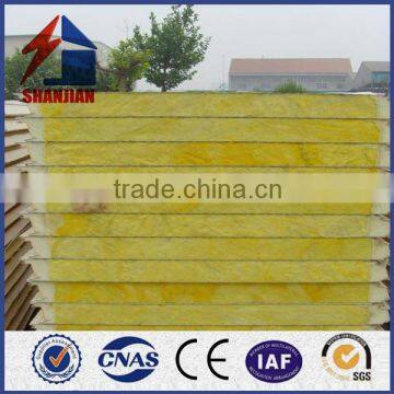 Best Price Fireproof Rock Wool Sandwich Panel For Wall And Roof