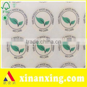 Round Sticker with Beautiful Full Color Printing