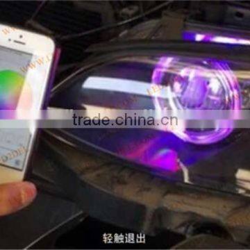 Phone Control Wifi Rgb for Bmw E39 Led Headlight 20w Wifi Control Rgb Angel Eyes for Bmw E60 Color Changing Angel Eyes Halo Ring photo-5