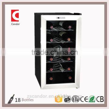 High Quality Candor 18 Bottles Wine Fridge Cooler For Sales With ETL/CE/CB/Rohs CW-52AD2