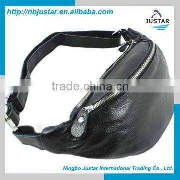 Men Fanny Pack Fashion Genuine Leather Waist Pouch