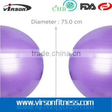 Ningbo Virson Clever Yoga Exercise Ball Yoga Ball With Hand Towel and Foot Pump photo-5