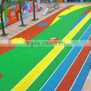 factory price rubber flooring rubber granules flooring for exterior playground FN-J-0319-16