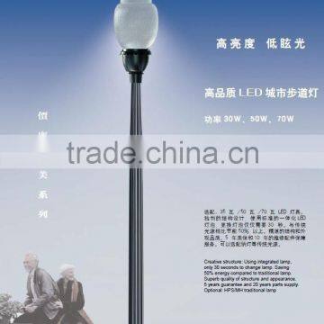 30w 50w 70w China hot sale die-casting aluminium beautiful Garden Light warrenty for 5 years