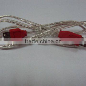 Professional usb sensor luminous cable AM to AF