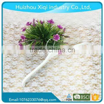 Non-slip Natural White Slim Wooden Hanger for Wet Clothes photo-2