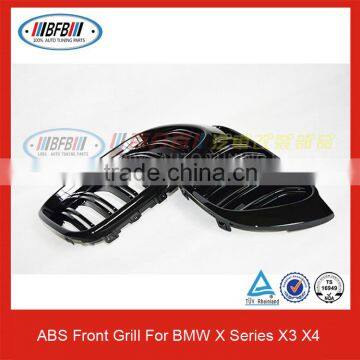 M Look Glossy Black Front Grill For BMW F26 X4 F25 X3 SUV 35i 28i 20i (Fits For BMW X3 X4)