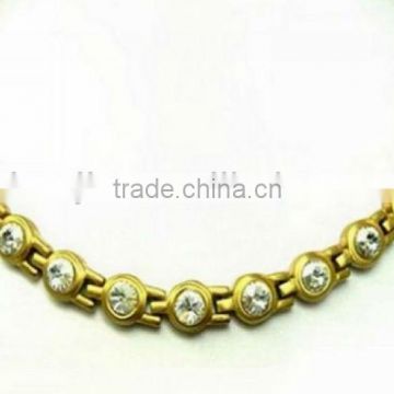 2013 Fashion necklace hot sale goldplated necklace#22002-1