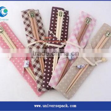 New arrival colorful eco chopstick display pouch made in china