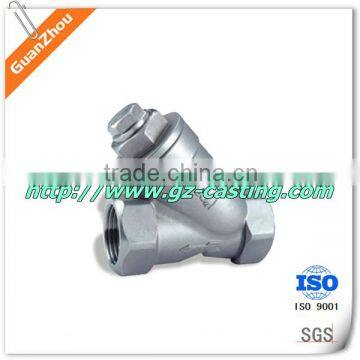 2015 Alibaba steel casting Y type filter from Guanzhou casting foundry