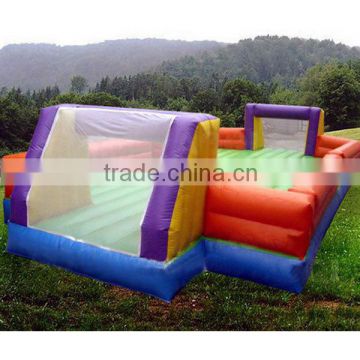 inflatable soap football field