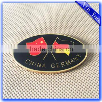 Promotional Club High Quality Zinc Alloy Antique Bronze Car Badge