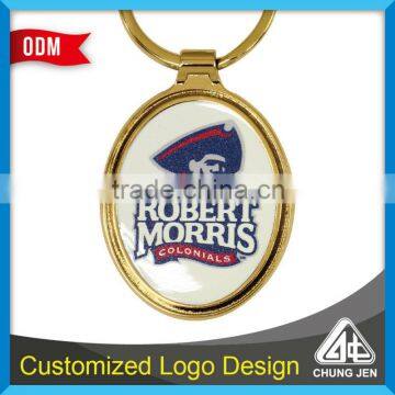Delicate Custom Logo With Digital Printing Key Chain Holder photo-2